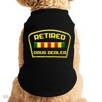 Retired Drug Dealer Funny Recovery  Doggie Tank thumb 0