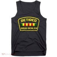 Retired Drug Dealer Funny Recovery  Tank Top thumb 0