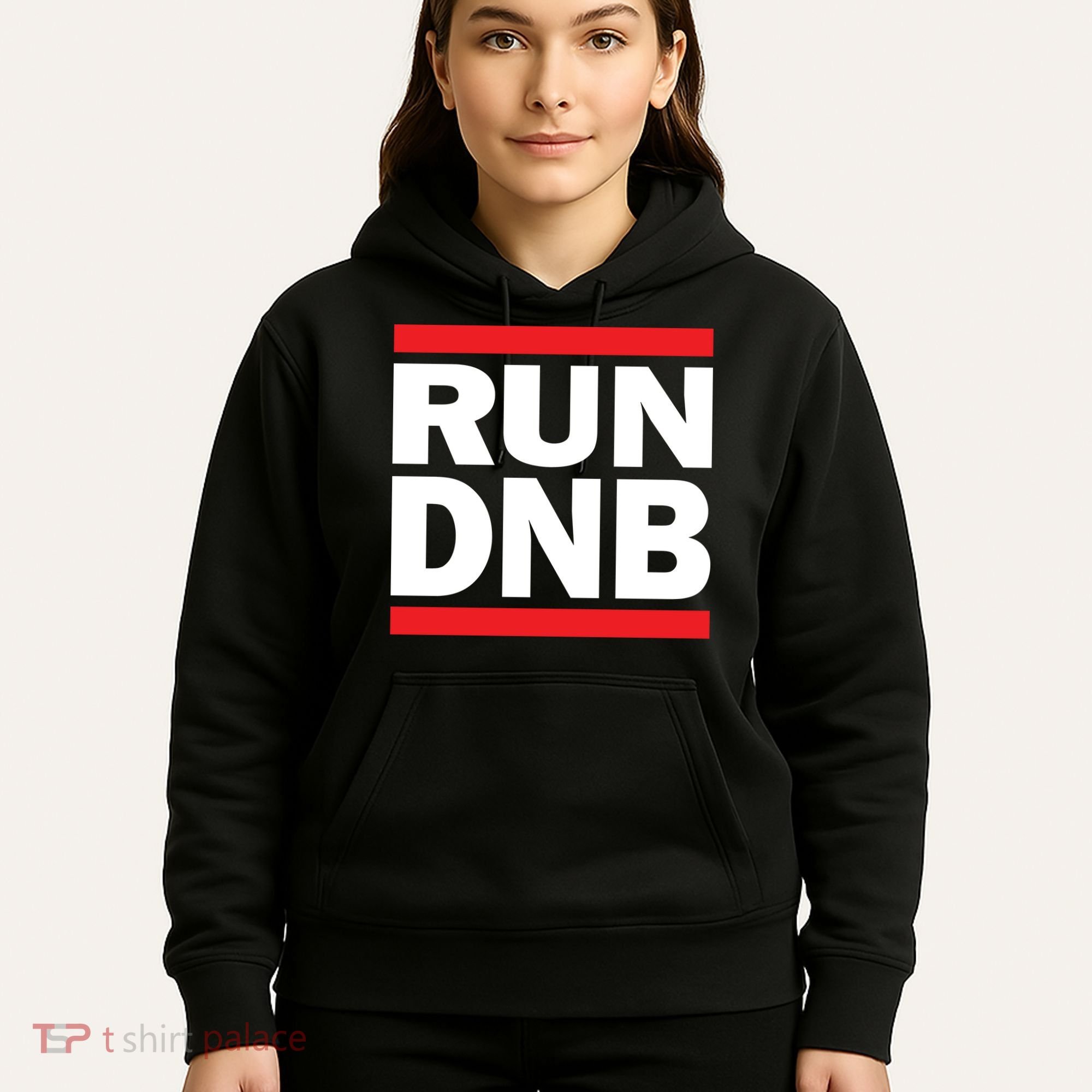 RUN DnB Drum And Bass Hoodie