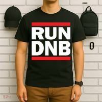 RUN DnB Drum And Bass T-Shirt thumb 6