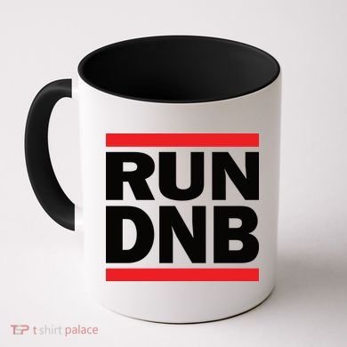 RUN DnB Drum And Bass Coffee Mug