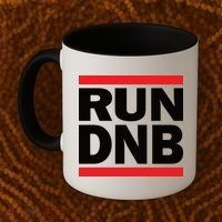 RUN DnB Drum And Bass Coffee Mug thumb 2