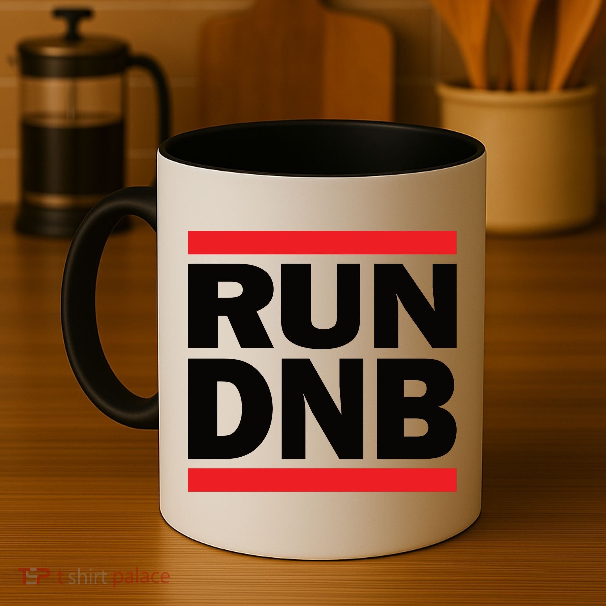 RUN DnB Drum And Bass Coffee Mug