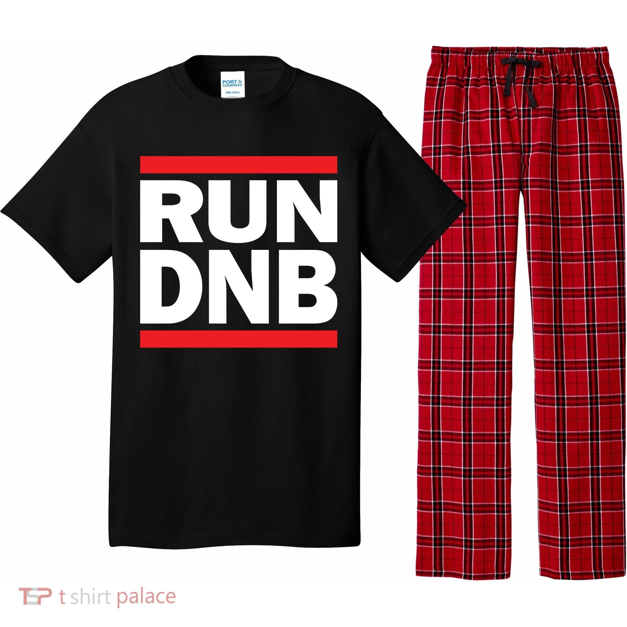 RUN DnB Drum And Bass Pajama Set