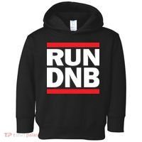 RUN DnB Drum And Bass Toddler Hoodie thumb 0