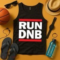 RUN DnB Drum And Bass Tank Top thumb 4