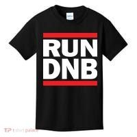 RUN DnB Drum And Bass Kids T-Shirt thumb 0