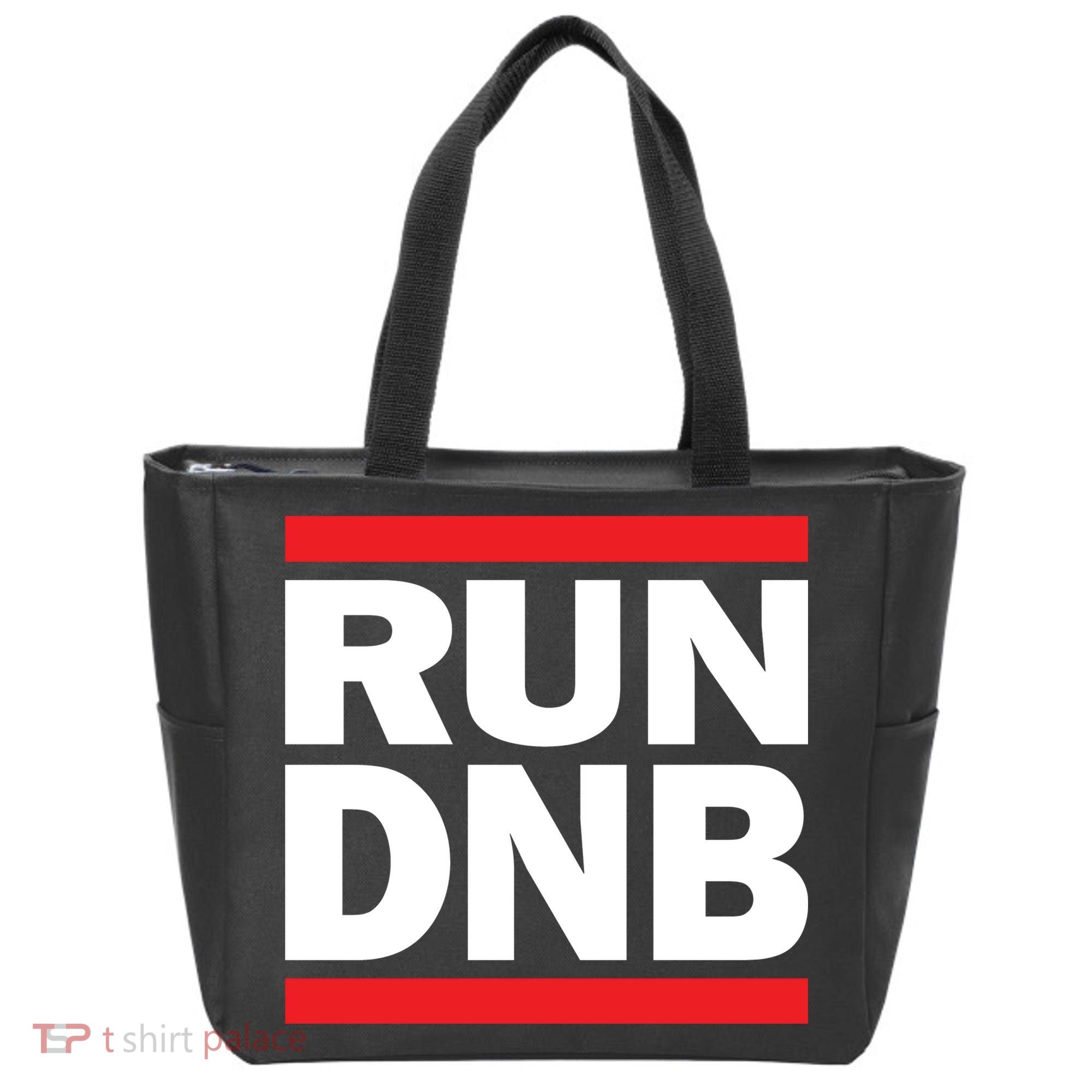 RUN DnB Drum And Bass Tote Bag