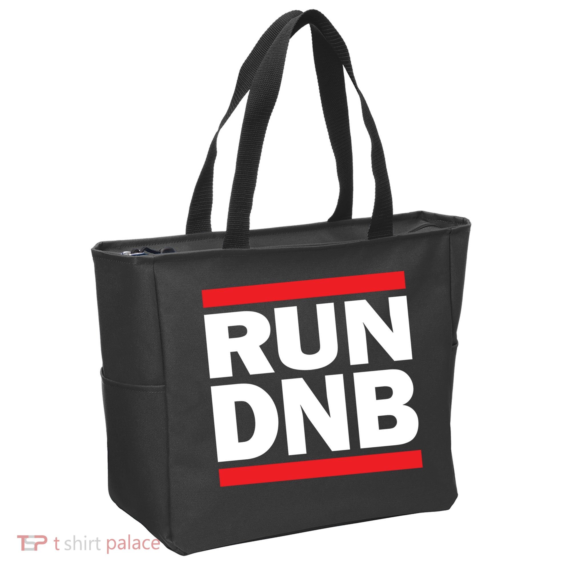 RUN DnB Drum And Bass Tote Bag