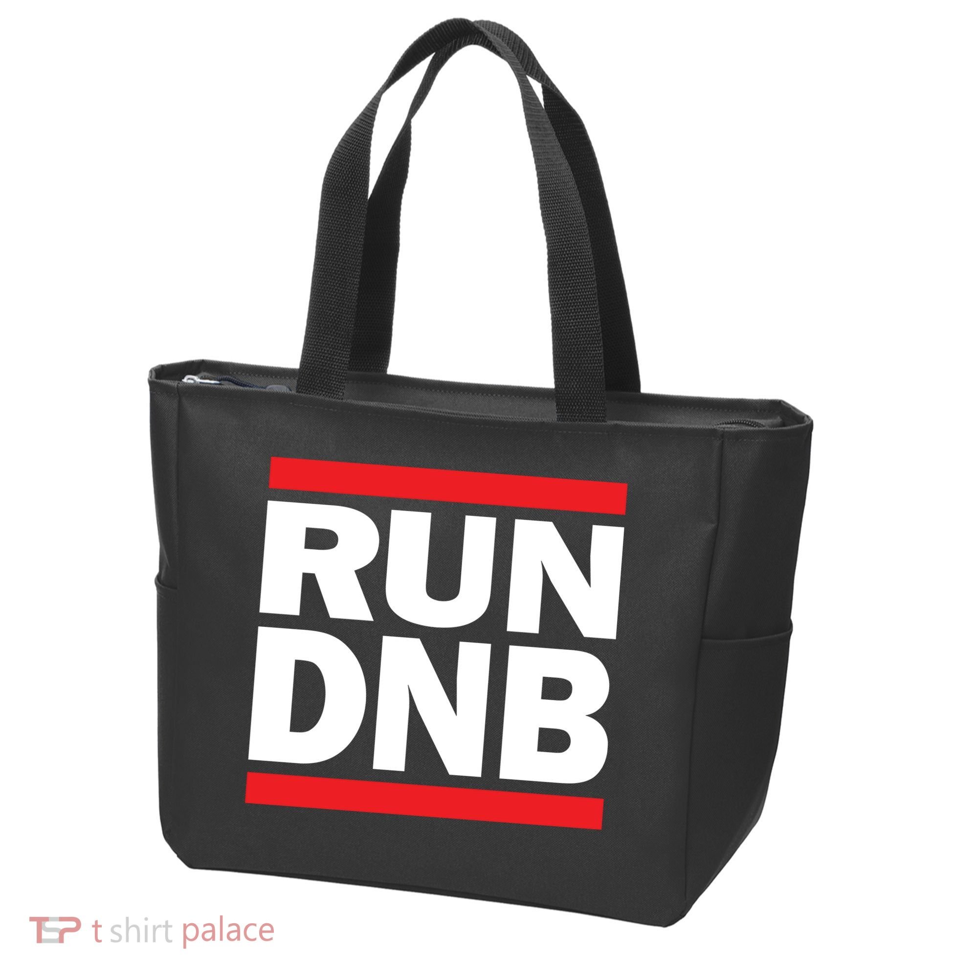 RUN DnB Drum And Bass Tote Bag