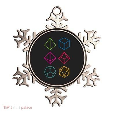 Roll Dungeons & Dragons Line Art Series Ornament