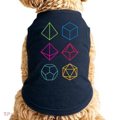 Roll Dungeons & Dragons Line Art Series Doggie Tank