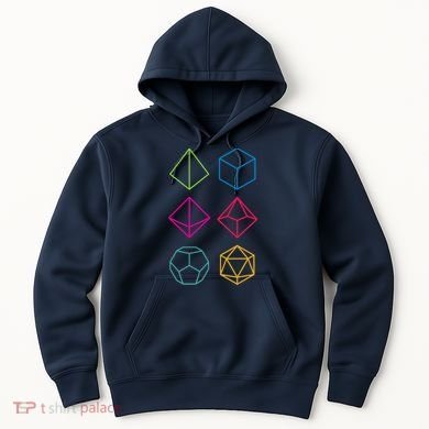 Roll Dungeons & Dragons Line Art Series Hoodie