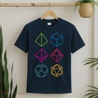 Roll Dungeons & Dragons Line Art Series T-Shirt thumb 2