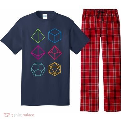 Roll Dungeons & Dragons Line Art Series Pajama Set