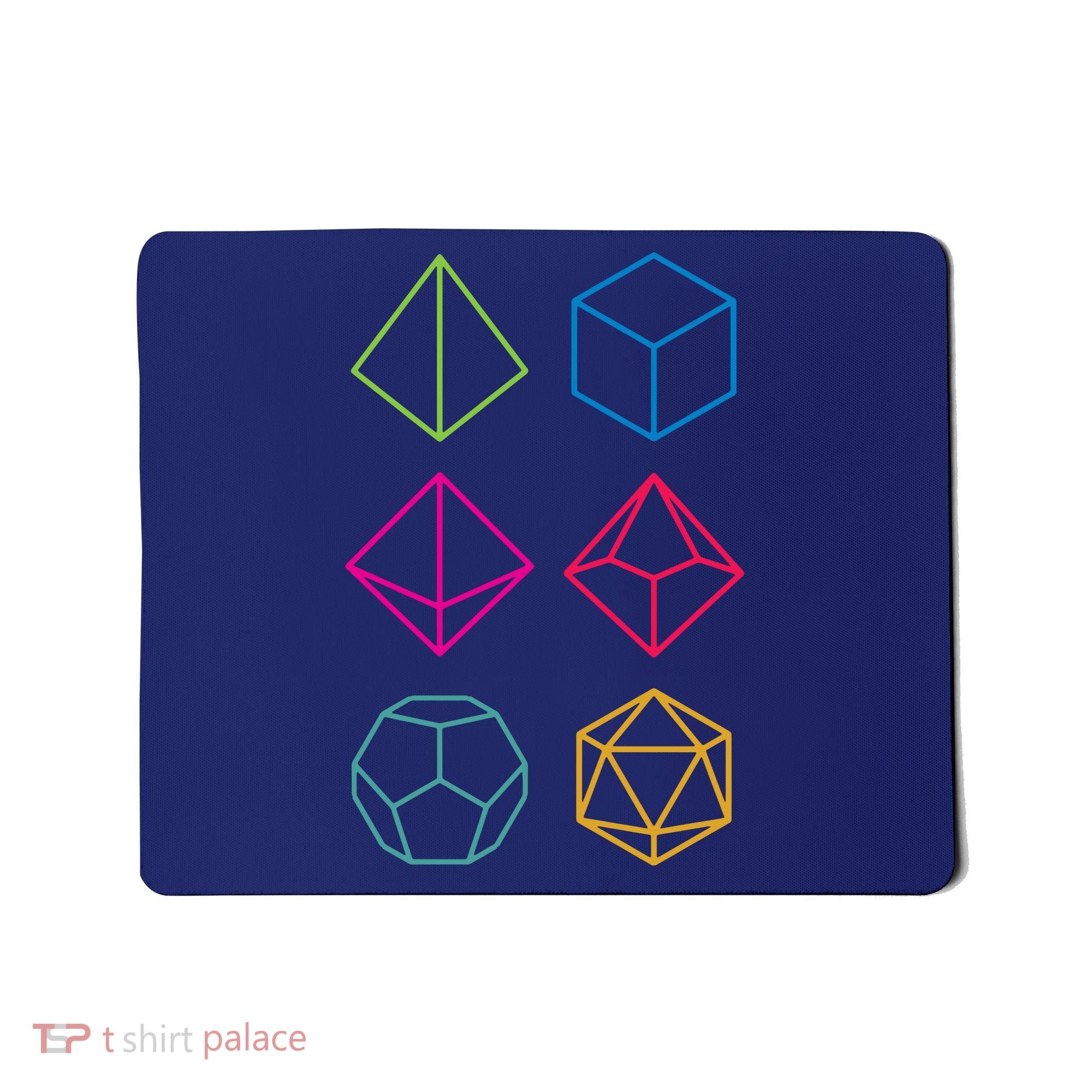 Roll Dungeons & Dragons Line Art Series Mousepad
