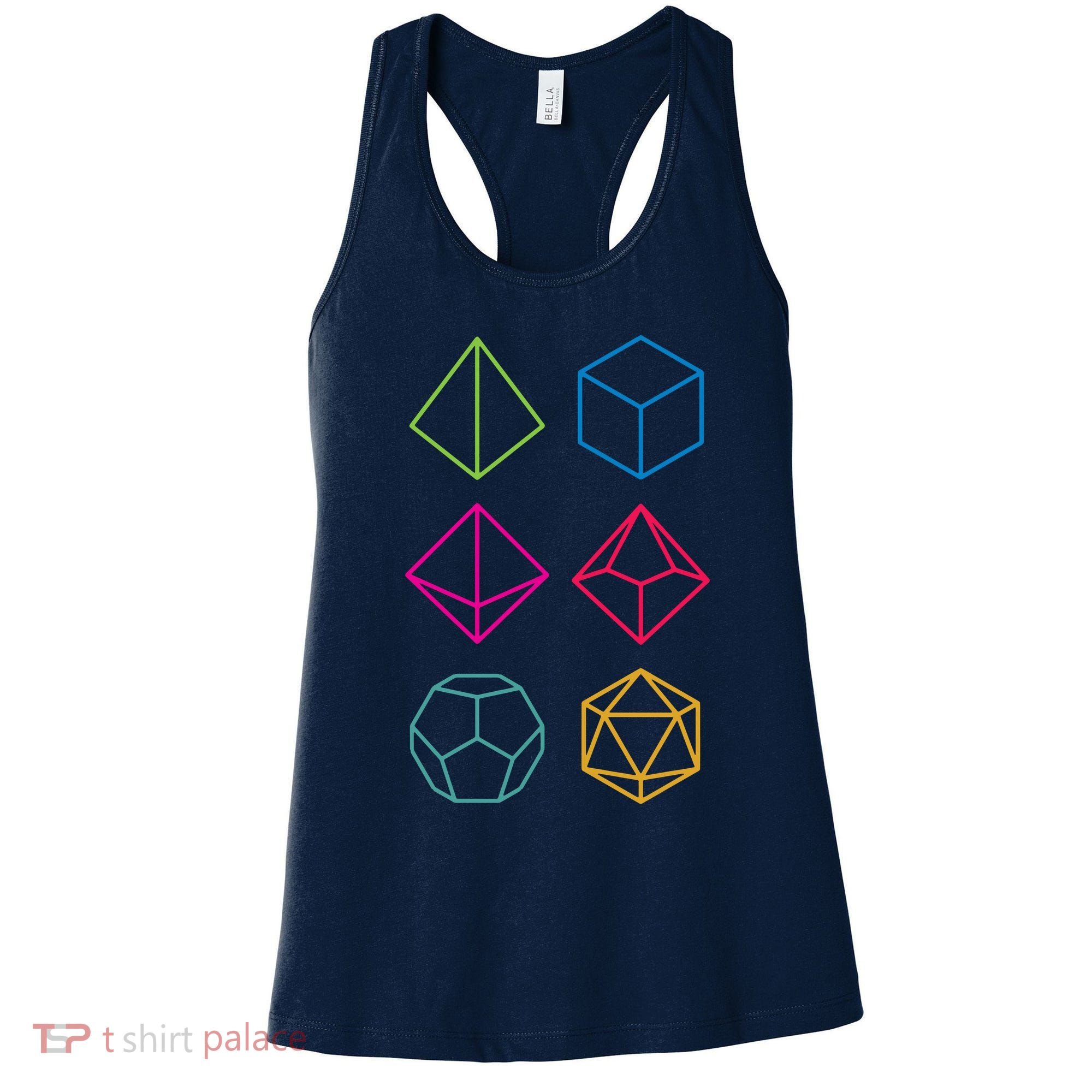Roll Dungeons & Dragons Line Art Series Women's Tank Top