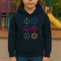 Roll Dungeons & Dragons Line Art Series Kids Hoodie thumb 3