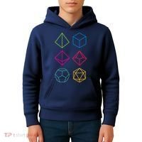 Roll Dungeons & Dragons Line Art Series Kids Hoodie thumb 4