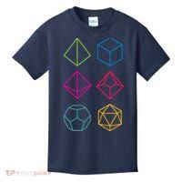 Roll Dungeons & Dragons Line Art Series Kids T-Shirt thumb 0