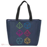 Roll Dungeons & Dragons Line Art Series Tote Bag thumb 0