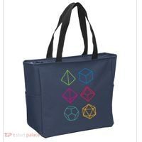 Roll Dungeons & Dragons Line Art Series Tote Bag thumb 2