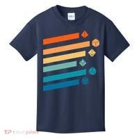 Retro Dungeons Dice D20 Dragons Fantasy Gaming Kids T-Shirt thumb 0