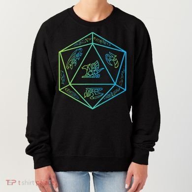 RPG Dragon Dice Polyhedral  RPG  Women's Sweatshirt