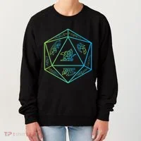 RPG Dragon Dice Polyhedral  RPG  Women's Sweatshirt thumb 0