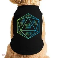 RPG Dragon Dice Polyhedral  RPG  Doggie Tank thumb 0