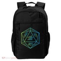 RPG Dragon Dice Polyhedral  RPG  Backpack thumb 0