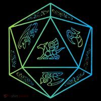 RPG Dragon Dice Polyhedral  RPG  Bucket Hat thumb 4