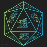 RPG Dragon Dice Polyhedral  RPG  Hat thumb 2