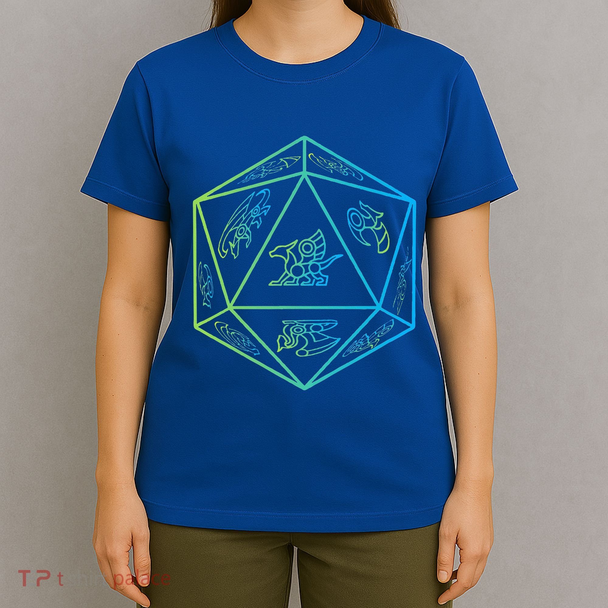 RPG Dragon Dice Polyhedral  RPG  T-Shirt