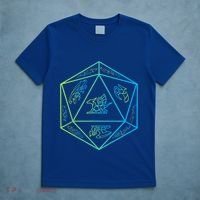 RPG Dragon Dice Polyhedral  RPG  T-Shirt thumb 5