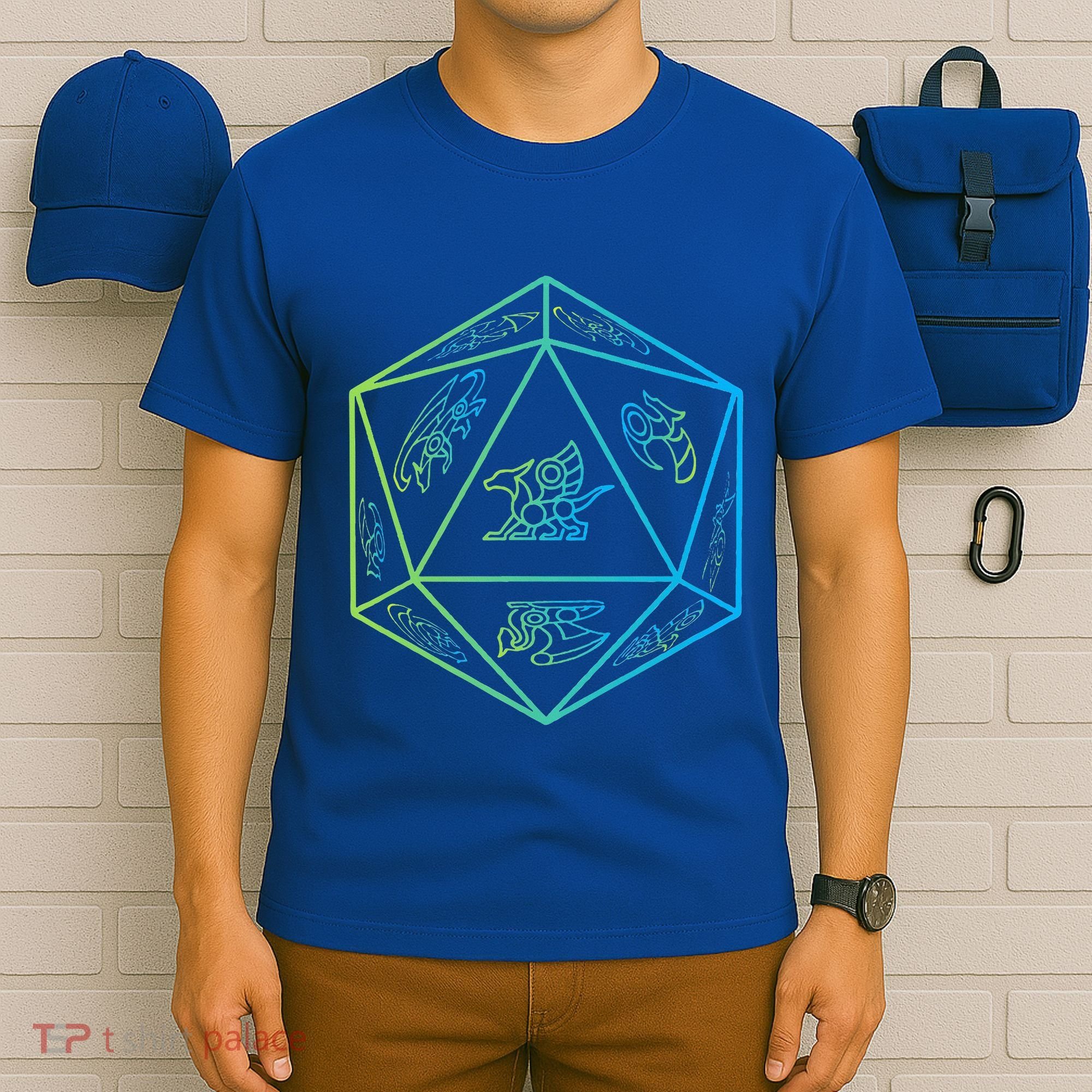 RPG Dragon Dice Polyhedral  RPG  T-Shirt