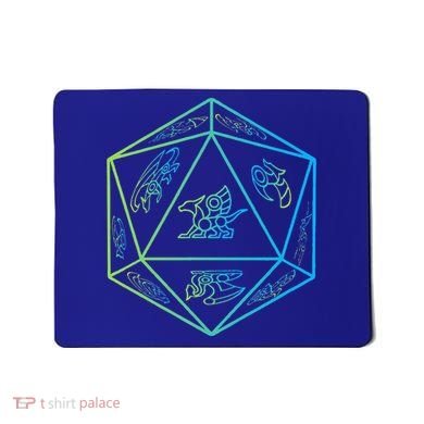 RPG Dragon Dice Polyhedral  RPG  Mousepad