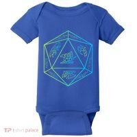 RPG Dragon Dice Polyhedral  RPG  Baby Bodysuit thumb 0