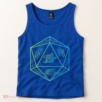 RPG Dragon Dice Polyhedral  RPG  Tank Top thumb 2