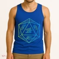 RPG Dragon Dice Polyhedral  RPG  Tank Top thumb 3