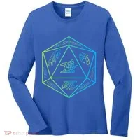 RPG Dragon Dice Polyhedral  RPG  Women's Long Sleeve Shirt thumb 0