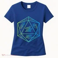 RPG Dragon Dice Polyhedral  RPG  Women's T-Shirt thumb 0