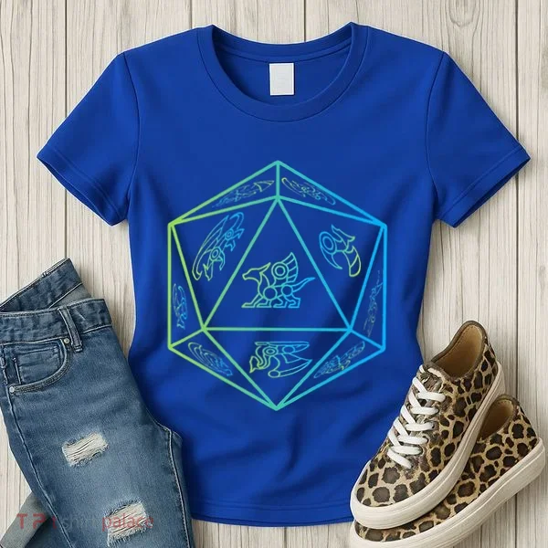RPG Dragon Dice Polyhedral  RPG  Women's T-Shirt