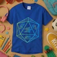 RPG Dragon Dice Polyhedral  RPG  Kids T-Shirt thumb 3