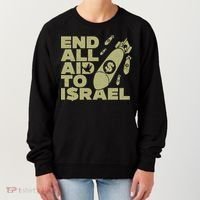 End All Aid To Israel Women's Sweatshirt thumb 0