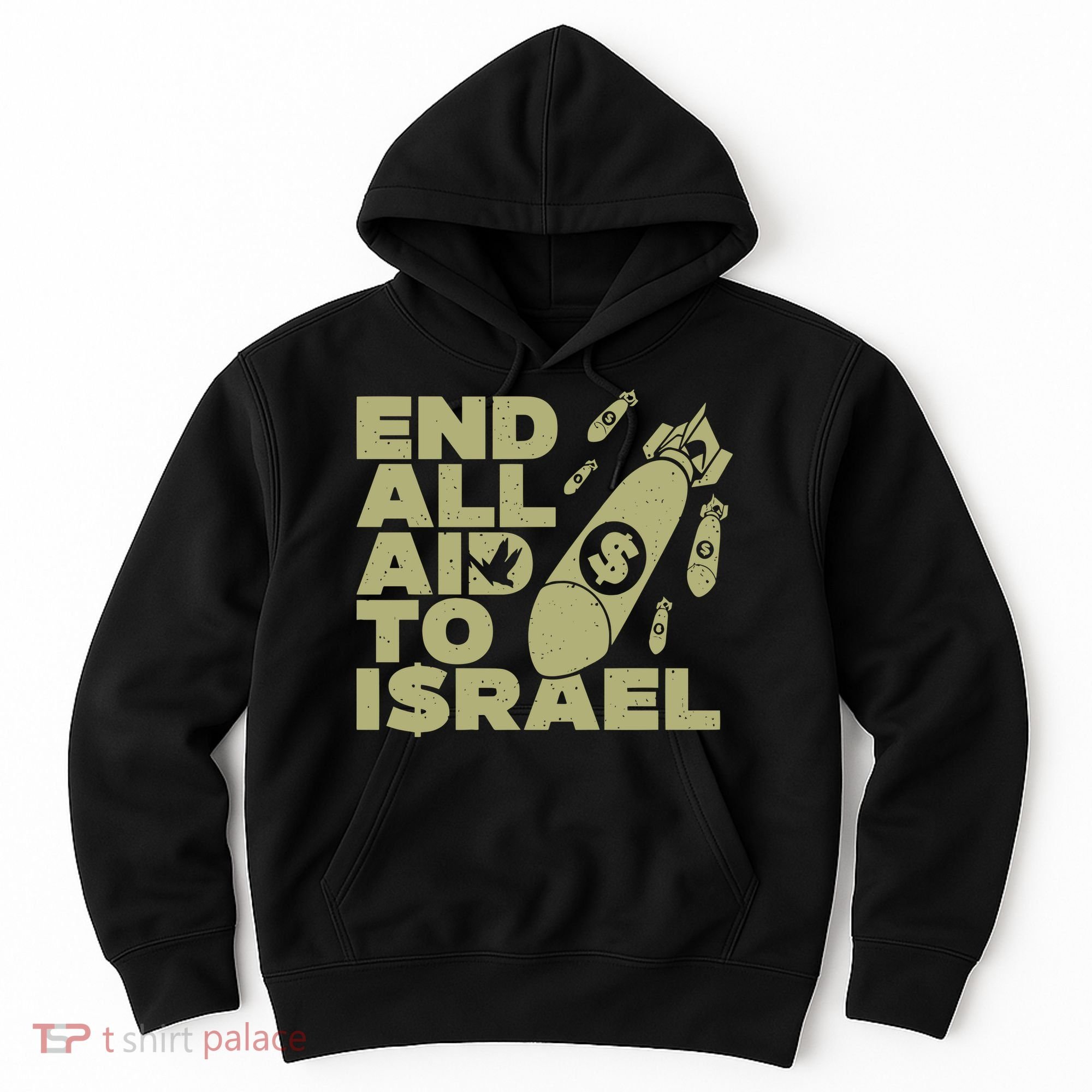 End All Aid To Israel Hoodie
