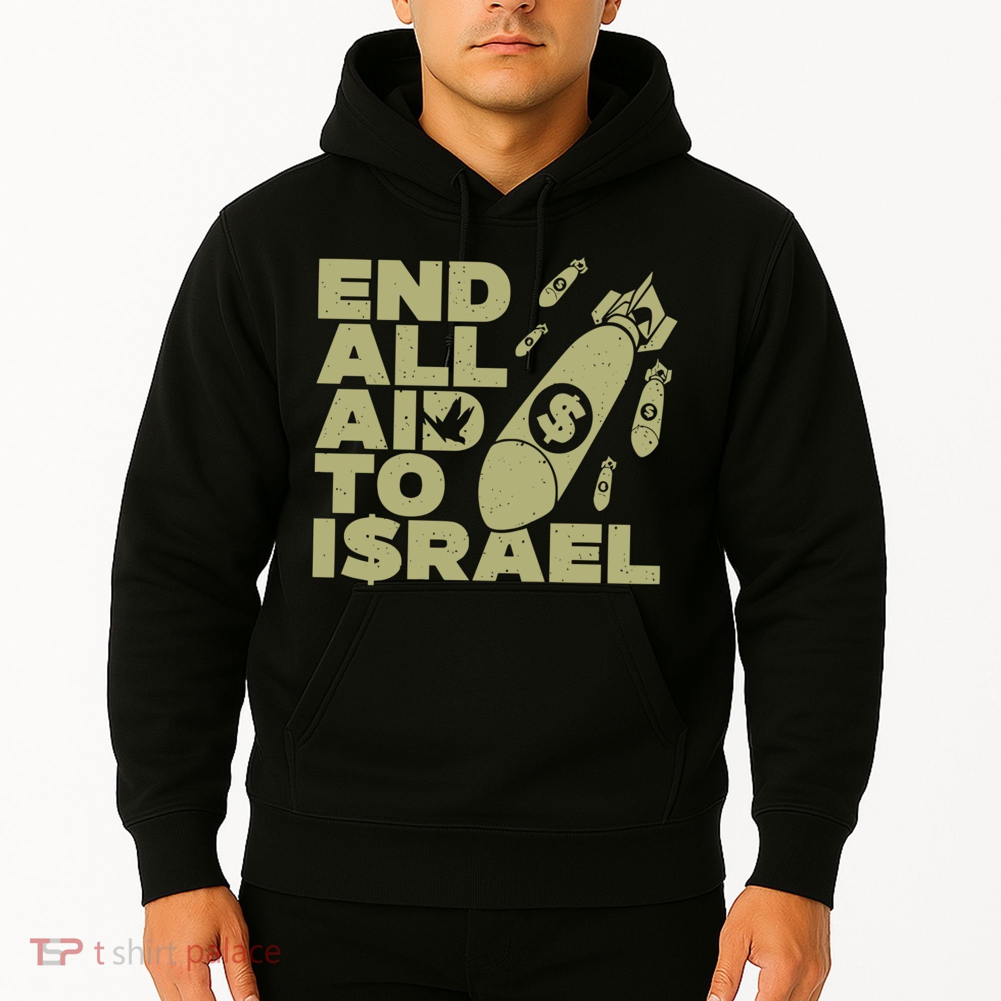 End All Aid To Israel Hoodie