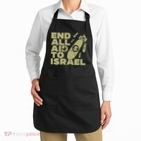 End All Aid To Israel Apron thumb 2