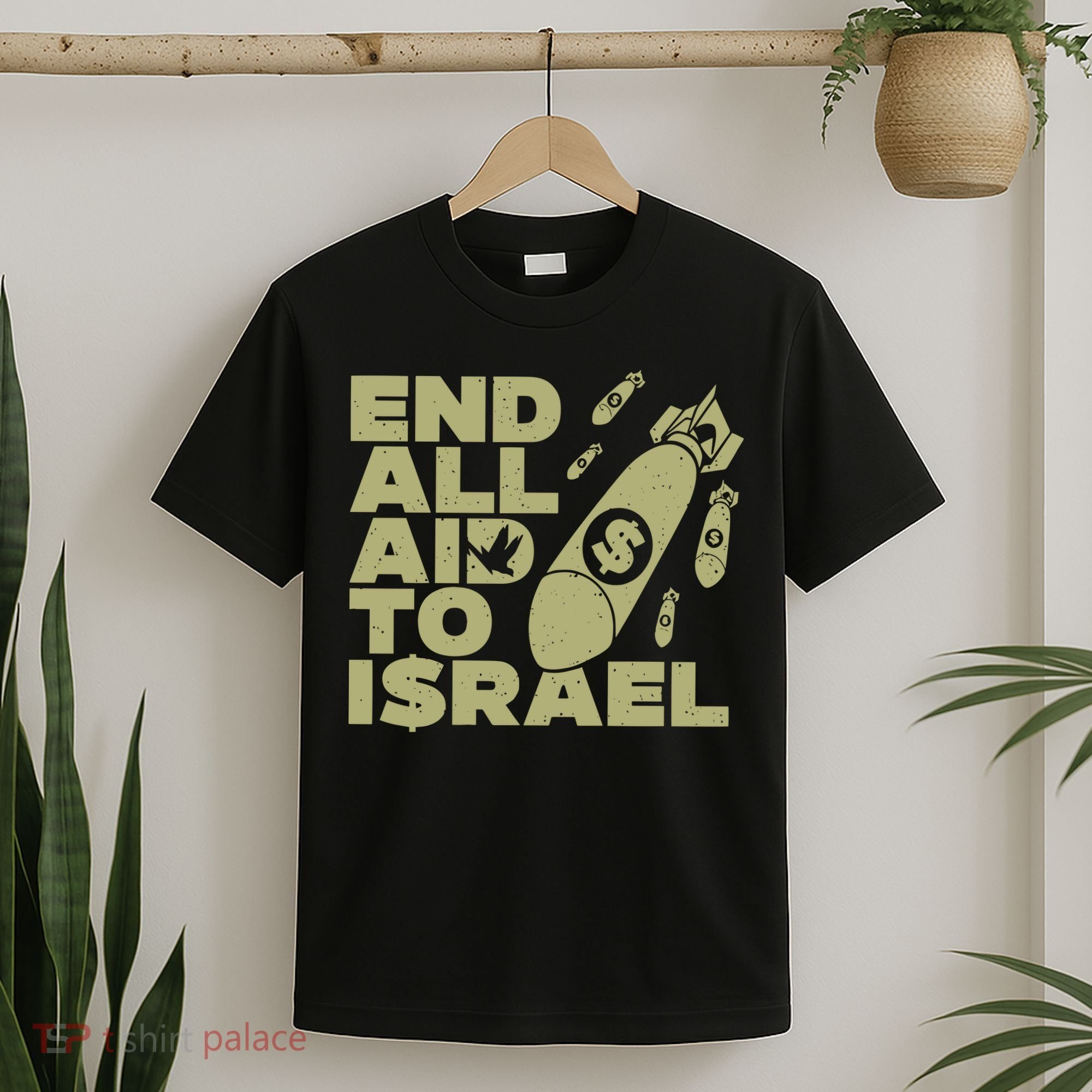 End All Aid To Israel T-Shirt