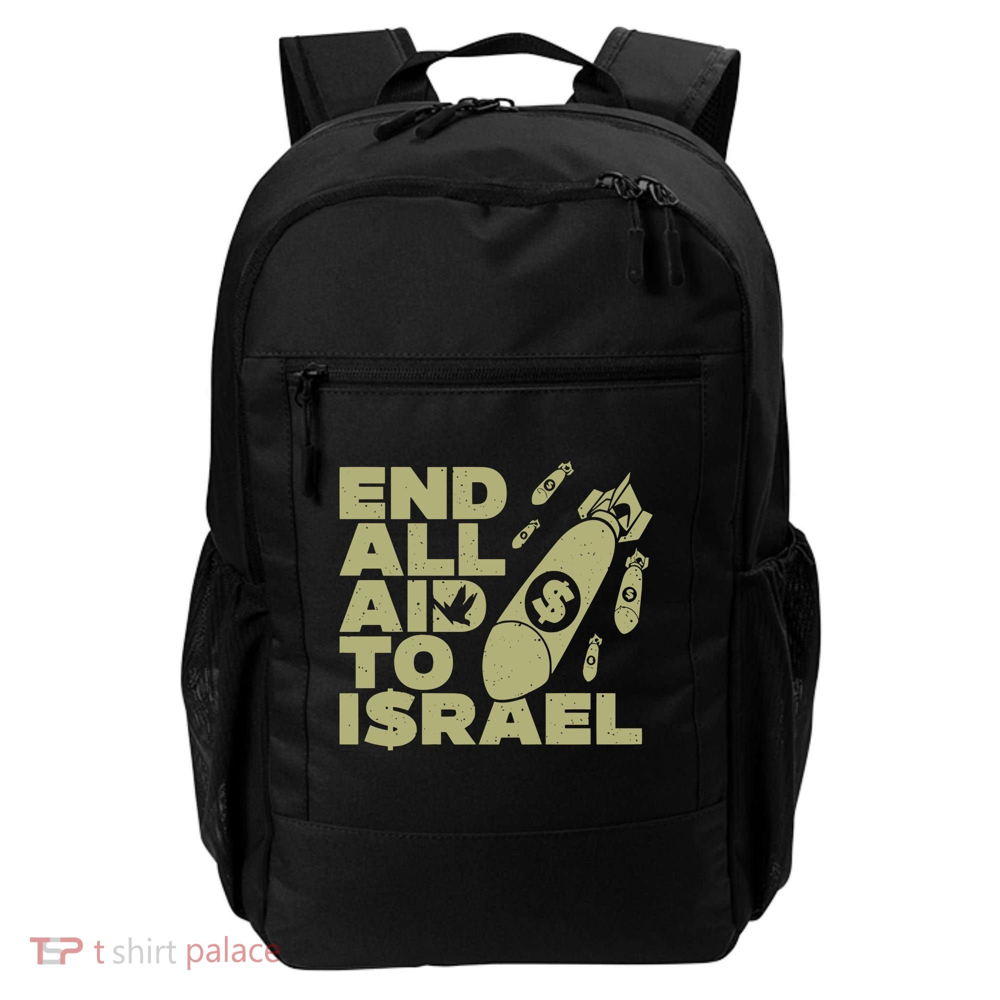 End All Aid To Israel Backpack